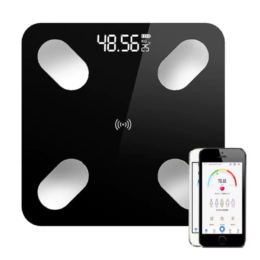 Έξυπνη Ψηφιακή Ζυγαριά Σώματος με Bluetooth & Εφαρμογή Υγείας – Ανάλυση BMI, Βάρους & Προόδου
