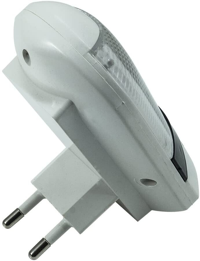 Νυχτερινό Φωτάκι Πρίζας με Αισθητήρα Φωτός - 1W LED