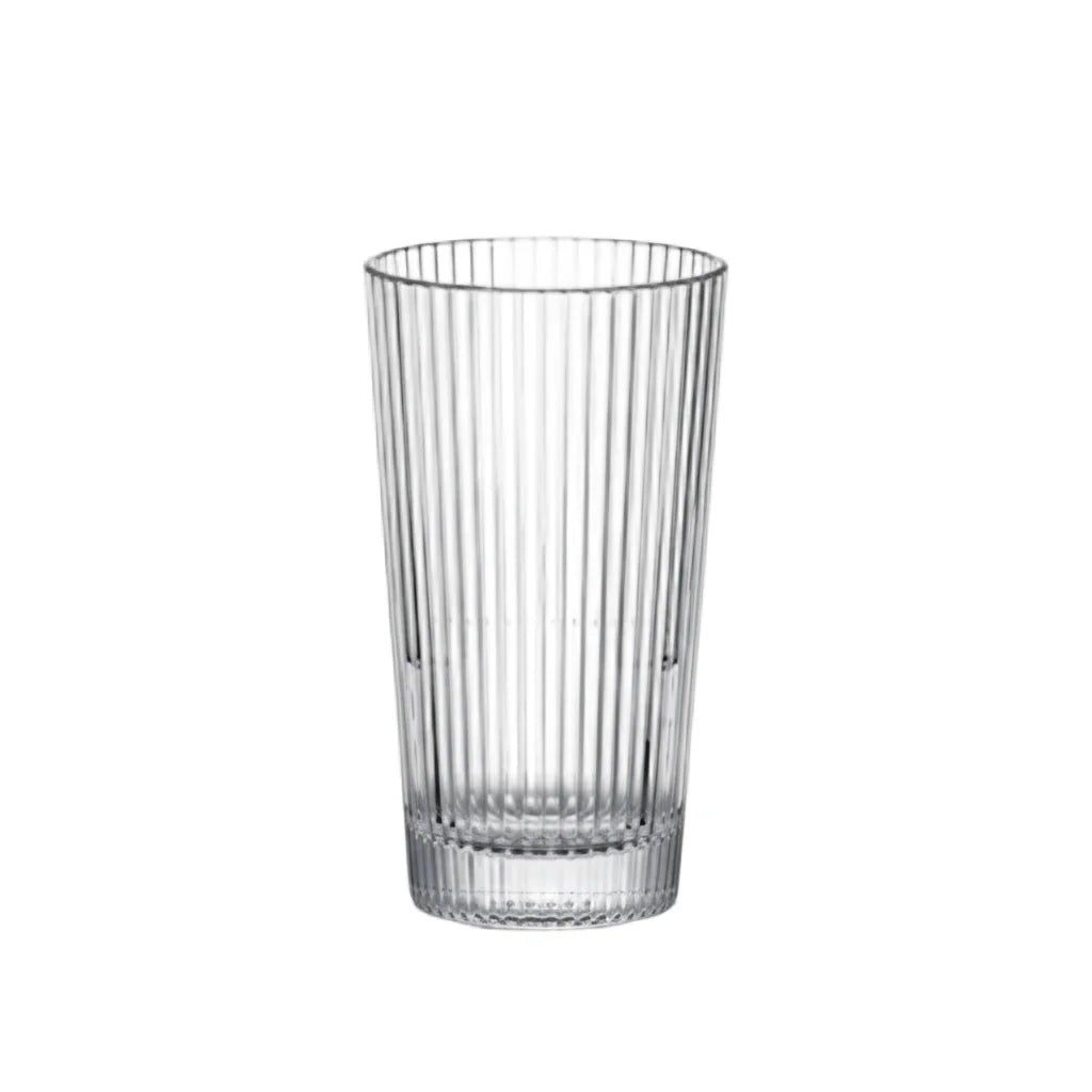 Ποτήρι Ψηλό Line 370ml - Γυάλινο Ποτήρι Νερού. Σετ 6 τεμαχίων 5+1 δώρο