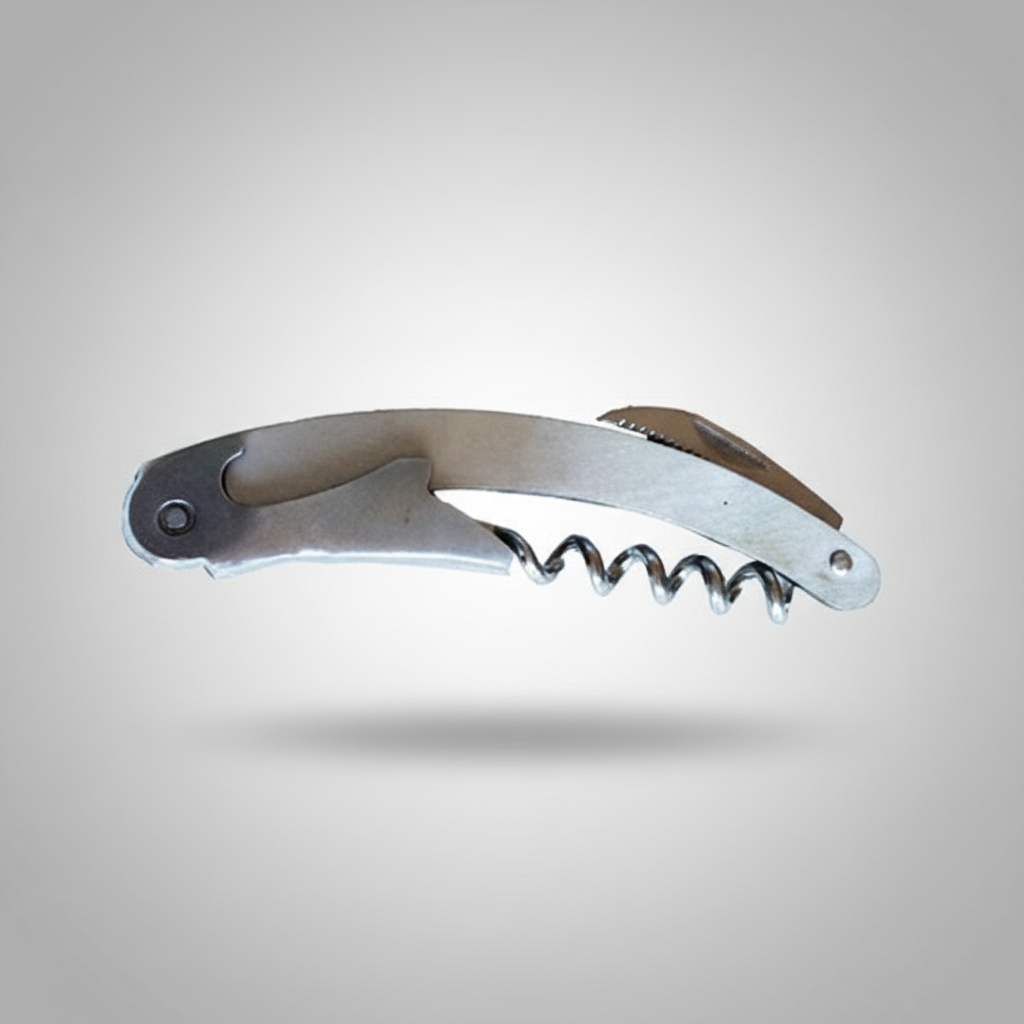 Επαγγελματικό Τιρμπουσόν & Ανοιχτήρι 3 σε 1 Inox (11cm)