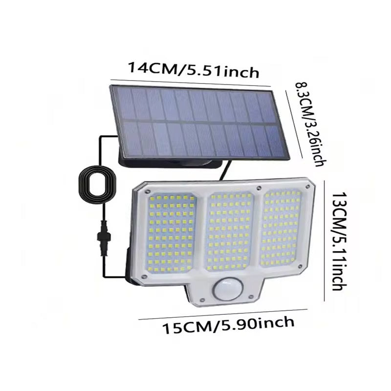 Ηλιακός Προβολέας LED με Αισθητήρα Κίνησης - LED Solar Motion Sensor Light