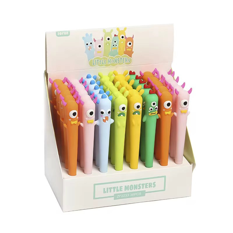 Στυλό Little Monsters - Kawaii Στυλό με Χαρακτήρες | Cute Monster Pens