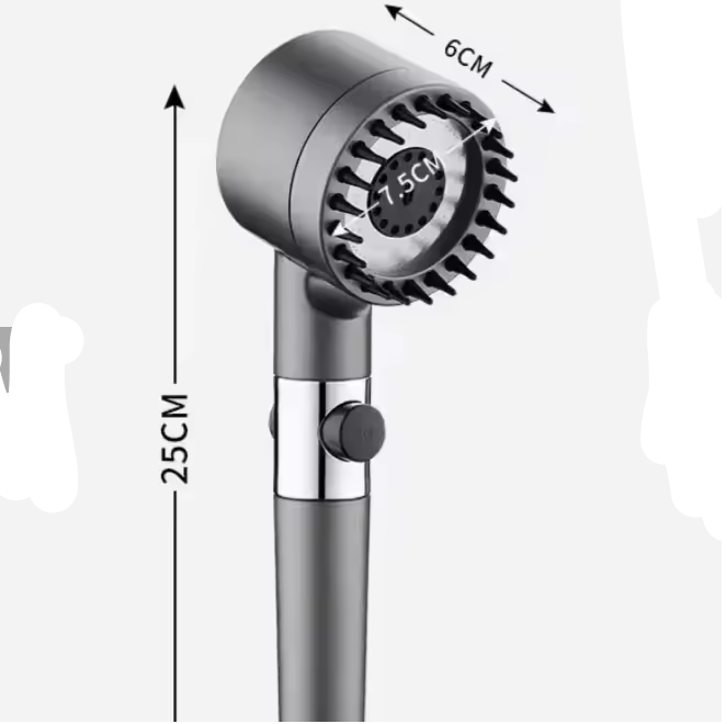 Filter Booster Ντους Χειρός – Καθαρό Νερό & Δυνατή Ροή σε Κάθε Μπάνιο