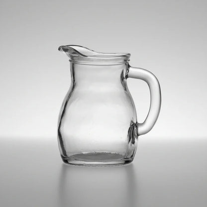 Κανάτα Bistrot 0.5L Γυάλινη - Γαλλικό Στυλ Pitcher για Κρασί & Νερό | Authentic Bistro Design