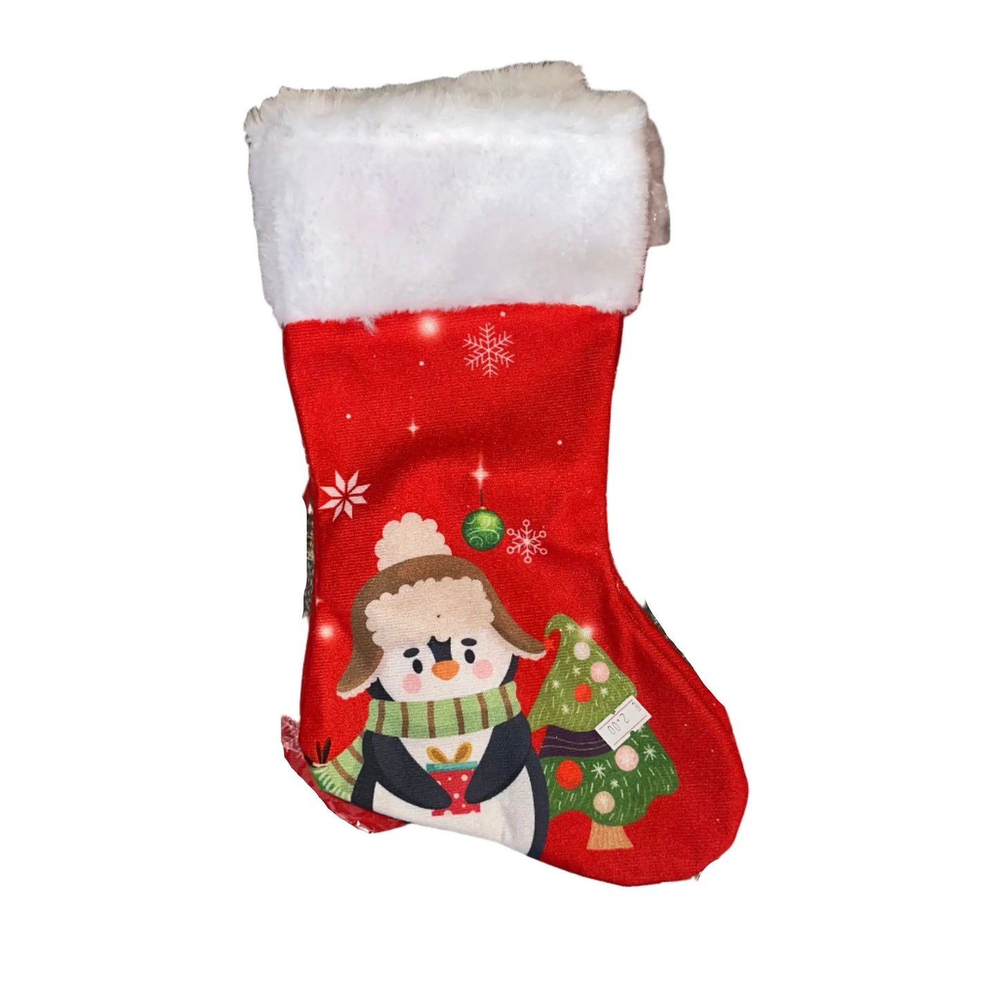 Μικρή Χριστουγεννιάτικη Μπότα με Σχέδιο – 18 εκ