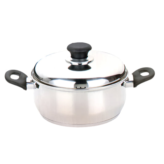 Home Style Χύτρα Ηλεκτρική INOX - 4 Μεγέθη | Ομοιόμορφο Μαγείρεμα για Όλες τις Εστίες