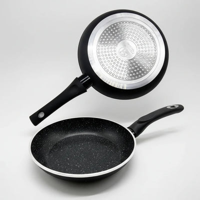 Σειρά Αντικολλητικών Τηγανιών KUNG-FU με Επίστρωση Πέτρας & Πάτο 4.5mm - Εναλλακτική Όψη