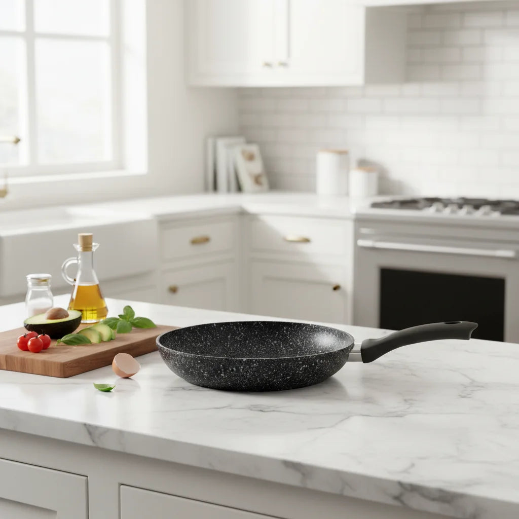 Home Style Τηγάνι Γρανίτη Negro 20cm (4mm)