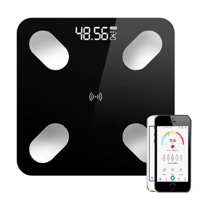 Έξυπνη Ψηφιακή Ζυγαριά Σώματος με Bluetooth & Εφαρμογή Υγείας – Ανάλυση BMI, Βάρους & Προόδου