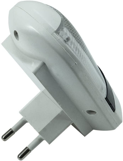 Νυχτερινό Φωτάκι Πρίζας με Αισθητήρα Φωτός - 1W LED - Εναλλακτική Όψη