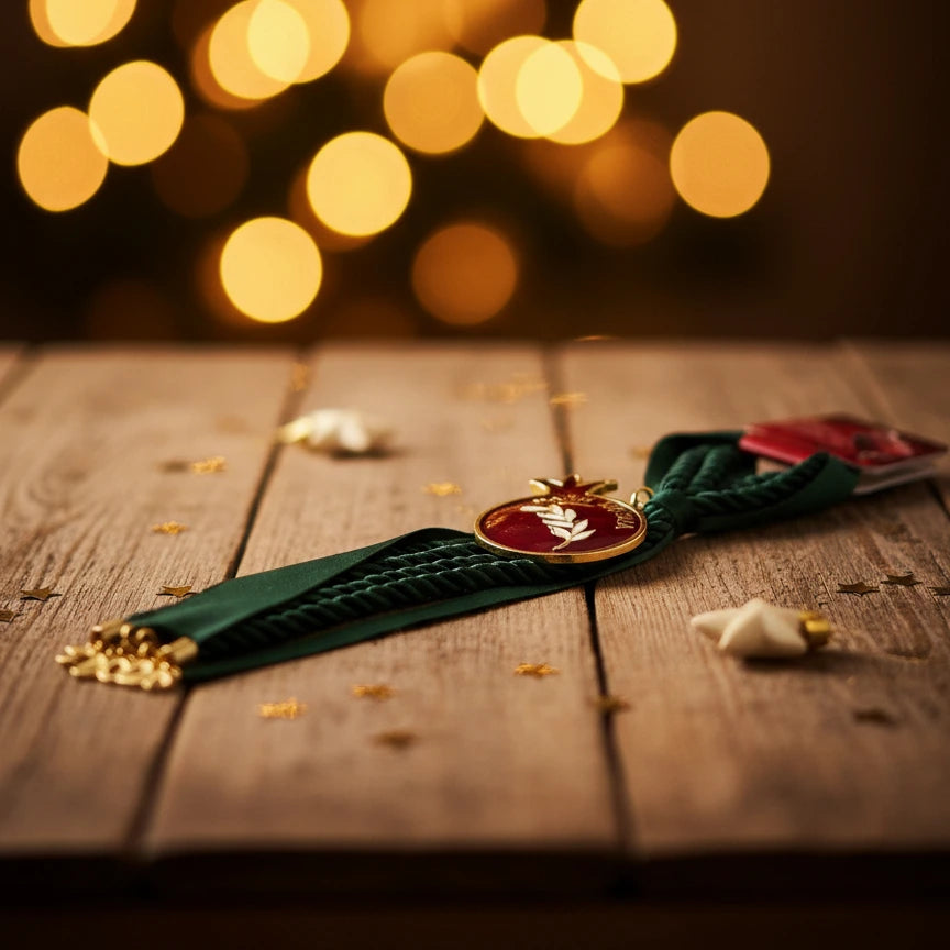 Γούρι Ρόδι 2026 – «Καλή Χρονιά» με ελιά, φτερό και φούντα