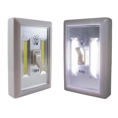 Φορητό LED Φωτιστικό COB με Διακόπτη και Μπαταρίες - Εναλλακτική Όψη