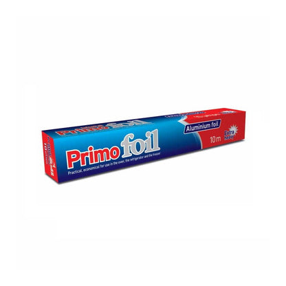 Primofoil Αλουμινόχαρτο Extra Heavy 10m – Ανθεκτικό για Φούρνο, Ψυγείο & Κατάψυξη