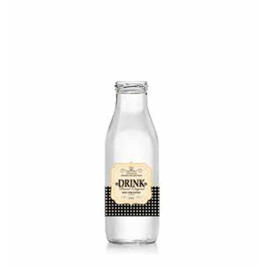 Μπουκάλι Γυάλινο Στρογγυλό 1lt Vintage Drink