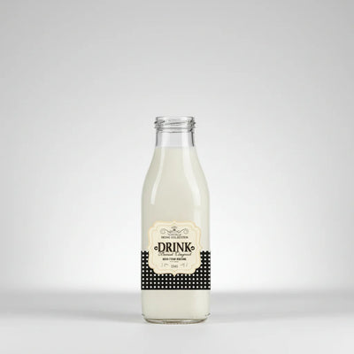 Μπουκάλι Γυάλινο Στρογγυλό 1lt Vintage Drink