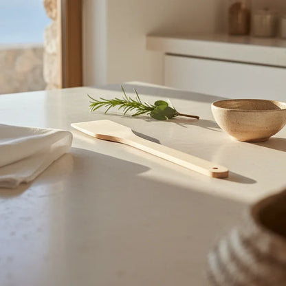 Κλασική Ξύλινη Σπάτουλα Κουζίνας 33cm - Worthio  #