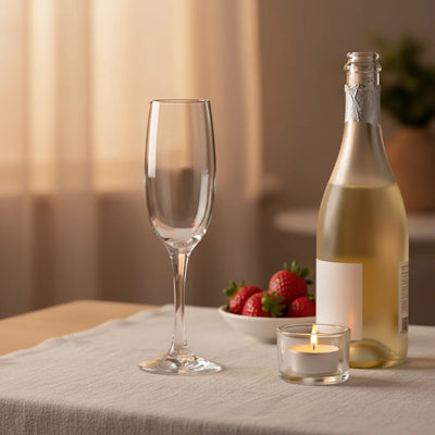 Ποτήρι Σαμπάνιας & Prosecco G-HORCE 170ml – Κολωνάτο Γυάλινο Υψηλής Διαύγειας - Εναλλακτική Όψη