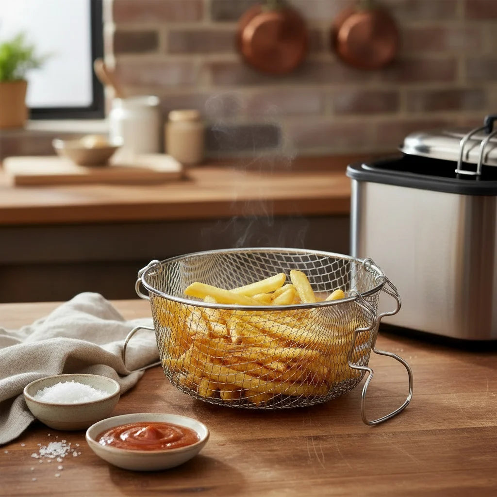 Καλάθι Φριτέζας Βαθύ No24 – Ιδανικό για Χύτρα No26