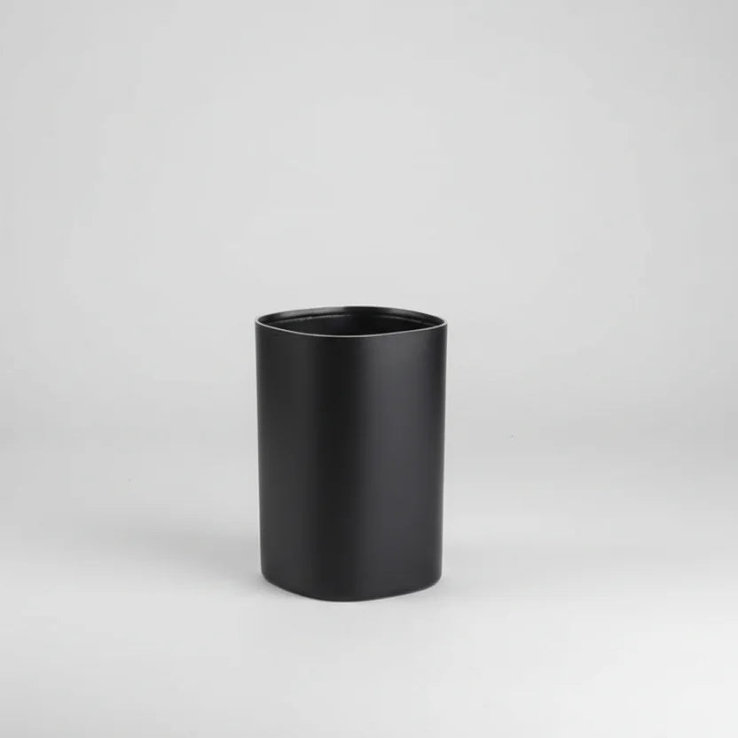 Ποτήρι Μπάνιου / Οδοντόβουρτσας Πλαστικό 400ml – Μαύρο Ματ - Worthio  #