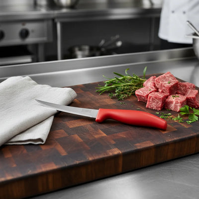 Μαχαίρι Κόκκινο Εστία - Επαγγελματικά Μαχαίρια - Εναλλακτική Όψη