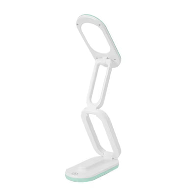 Αναδιπλούμενη Λευκή LED Λάμπα Γραφείου με Ρυθμιζόμενους Βραχίονες & Touch Control