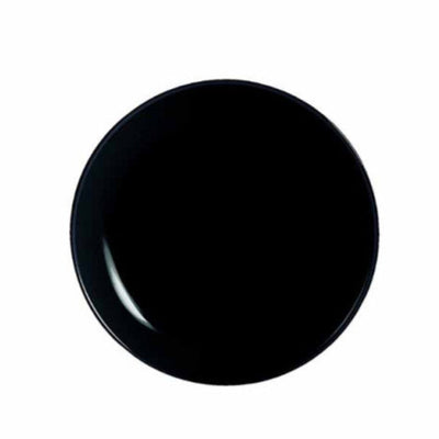 Πιάτο Οπαλίνας Εστία Ρηχό Μαύρο 24cm / Σετ εξάδας -15%