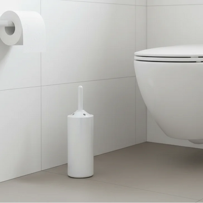 Πιγκάλ Τουαλέτας Πλαστικό Λευκό Κλειστού Τύπου - Εναλλακτική Όψη