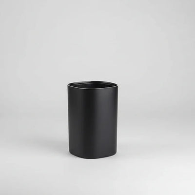 Ποτήρι Μπάνιου / Οδοντόβουρτσας Πλαστικό 400ml – Μαύρο Ματ