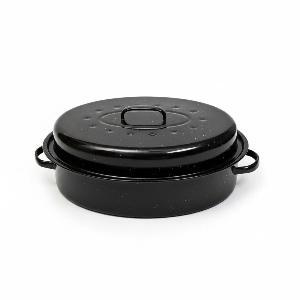 Γάστρα Εμαγιέ με Σχάρα 42x32cm