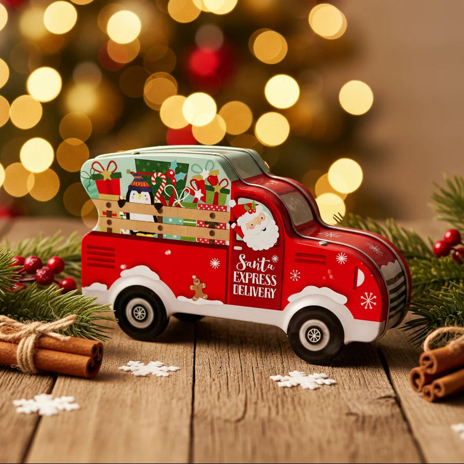 Χριστουγεννιάτικο Διακοσμητικό Φορτηγάκι “Santa Express Delivery”