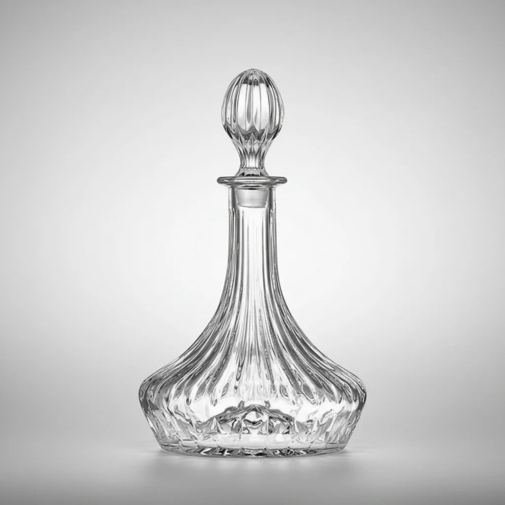 Home Style | Γυάλινη ΦΙΑΛΗ ΣΚΑΛΙΣΤΗ για Ουίσκι 1200ml με Πώμα  Ελληνική Εταιρεία, Εγγυημένη Ποιότητα