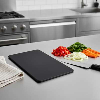 Home Style Επαγγελματική Βάση Κοπής 33x18cm (Μαύρη) - Εναλλακτική Όψη