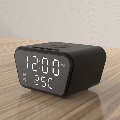 Ψηφιακό Ρολόι με Ασύρματη Φόρτιστη – Smart Design για Σύγχρονη Ζωή