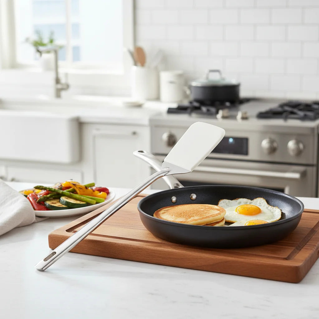 Ίσια Σπάτουλα Σερβιρίσματος & Μαγειρικής Inox (36cm)