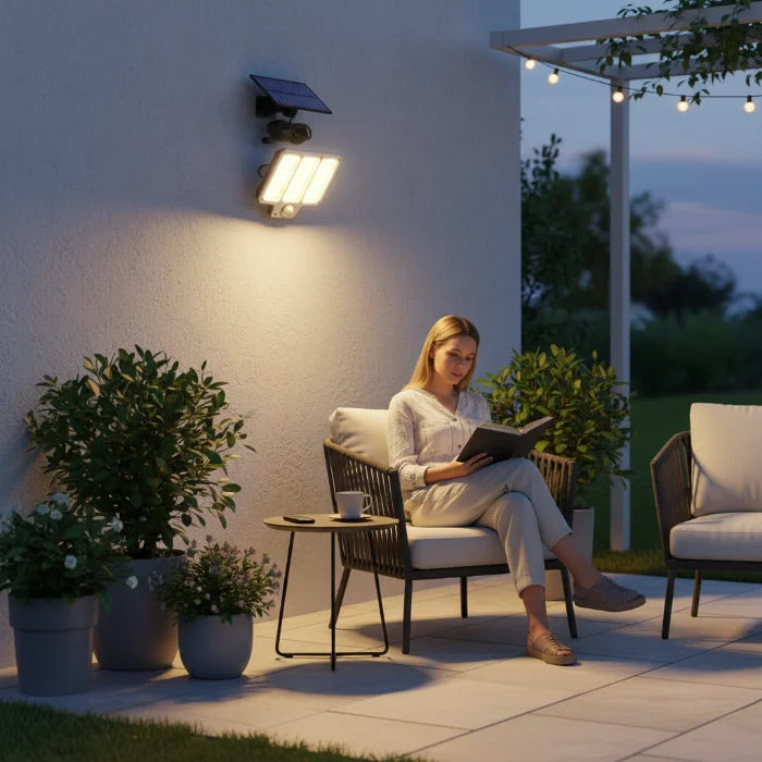 Ηλιακός Προβολέας LED με Αισθητήρα Κίνησης - LED Solar Motion Sensor Light