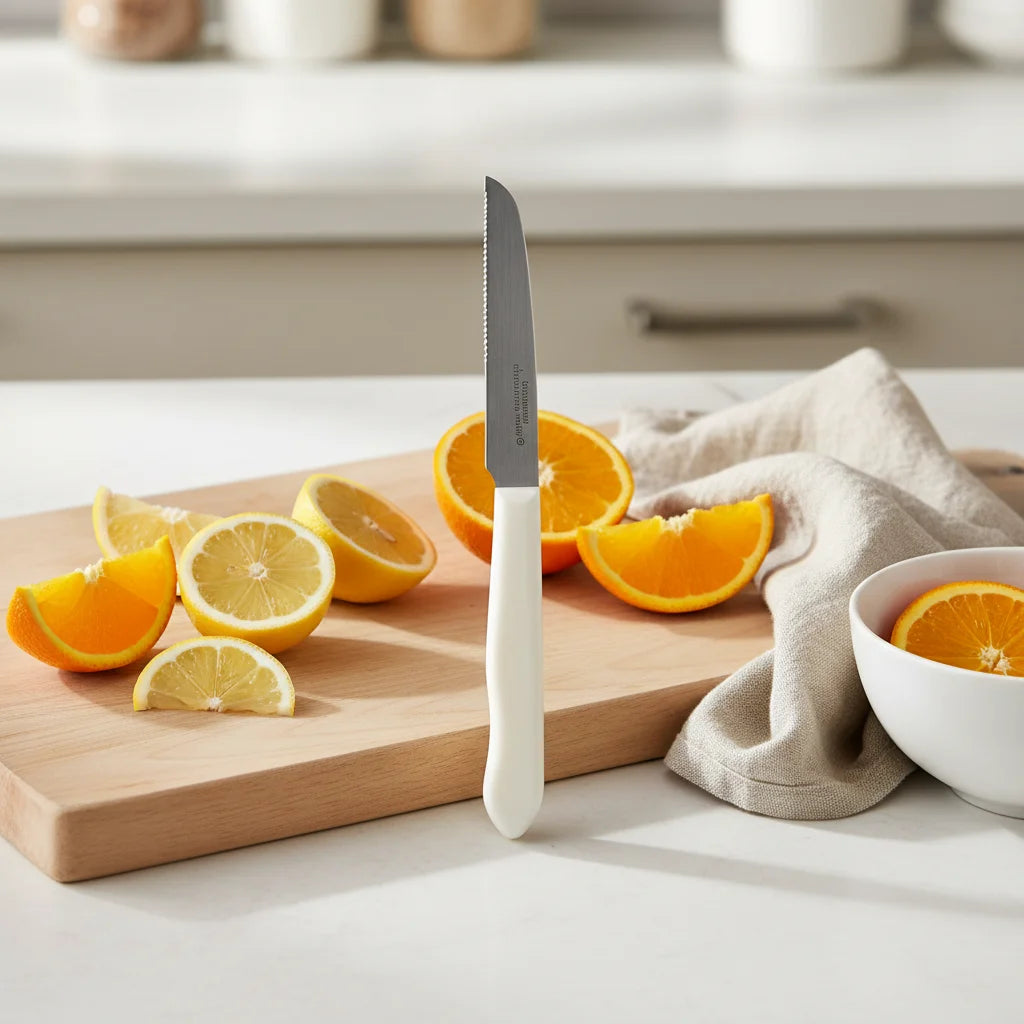 Μαχαίρι Πλαστική Λαβή (Ίσιο) - Σετ 6 Τεμαχίων Home Style