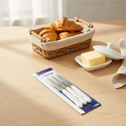 Μαχαίρι Πλαστική Λαβή με Δόντι - Σετ 6 Τεμαχίων Home Style