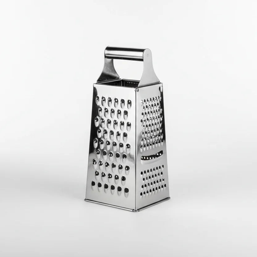 Τετράπλευρος Ανοξείδωτος Τρίφτης Home Style με Μεταλλική Λαβή (24.5cm)