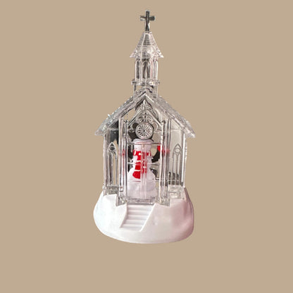 Χριστουγεννιάτικο Στολίδι με Χιονάνθρωπο και Φως