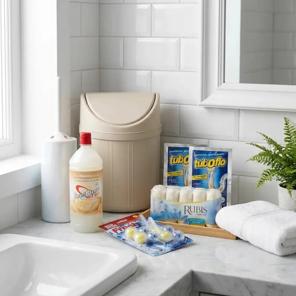 Bathroom Care & Hygiene Bundle: Ολοκληρωμένο Σετ Μπάνιου & Καθαριότητας (6 Τεμάχια) - Worthio  #