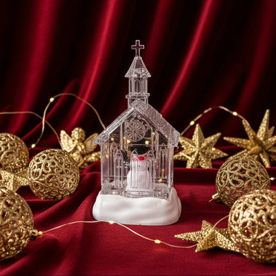 Χριστουγεννιάτικο Στολίδι με Χιονάνθρωπο και Φως