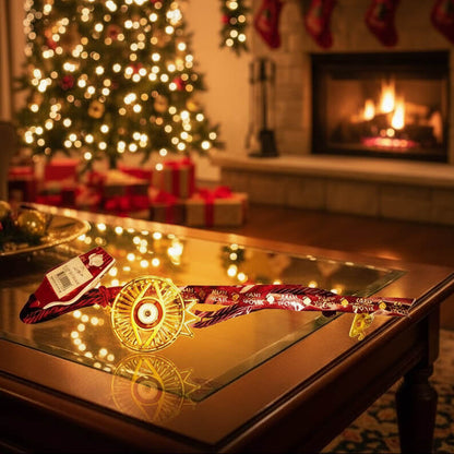 Χριστουγεννιάτικο Γούρι Μάτι Χρυσό 2026 – Δώρο για Τύχη & Προστασία