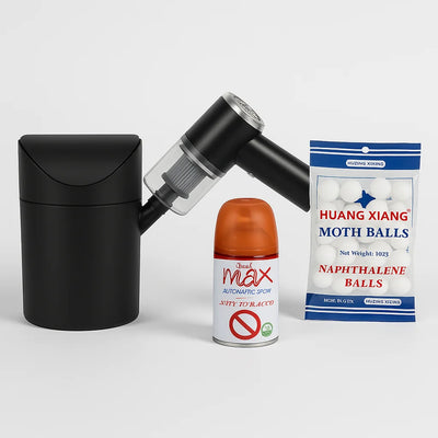 Πακέτο "Clean & Protect" – Σετ Καθαριότητας Αυτοκινήτου& Προστασίας Ρούχων (4 Τεμάχια)