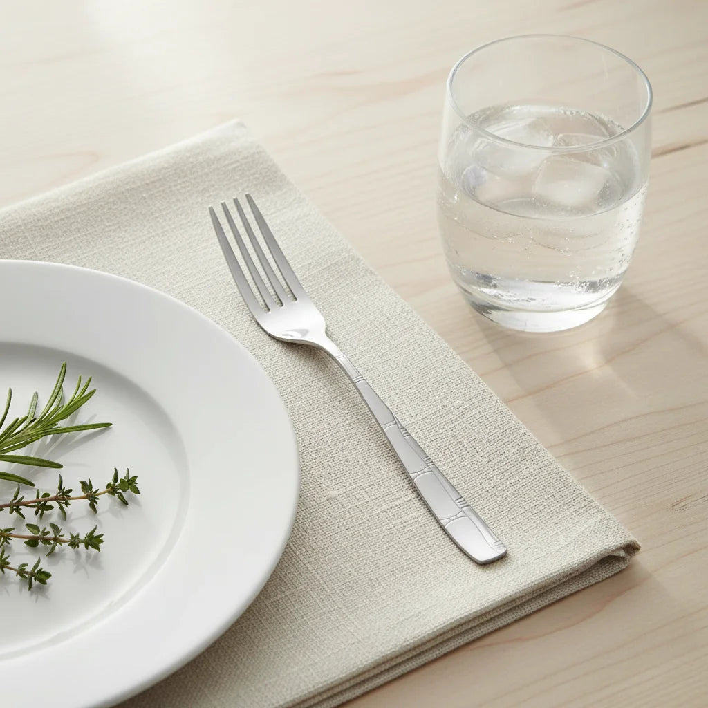 Πιρούνι Φαγητού Inox 19.5cm