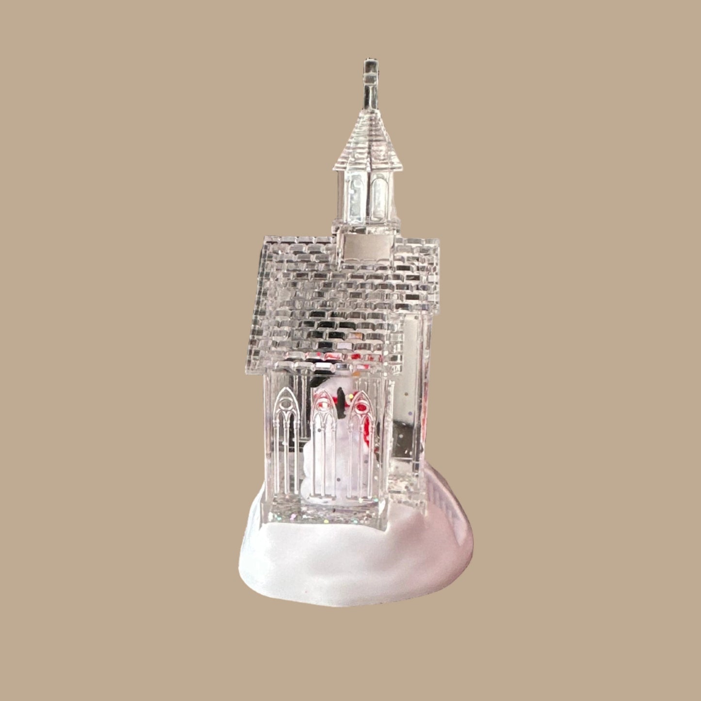 Χριστουγεννιάτικο Στολίδι με Χιονάνθρωπο και Φως