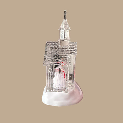 Χριστουγεννιάτικο Στολίδι με Χιονάνθρωπο και Φως