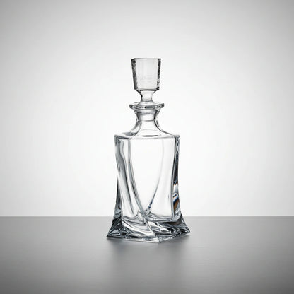 Γυάλινη Καράφα Ουίσκι & Ποτών "Emerge" 750ml - Worthio  #