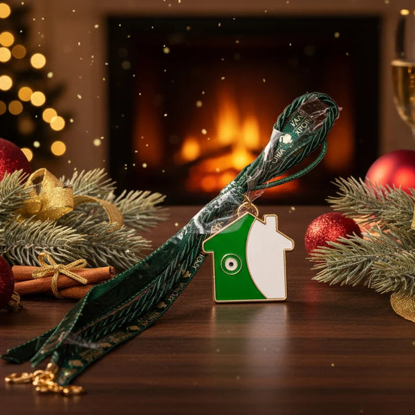 Χριστουγεννιάτικο Γούρι Σπίτι Πρασινο 2026 – Δώρο για Νέα Αρχή & Προσωπική Απόφαση