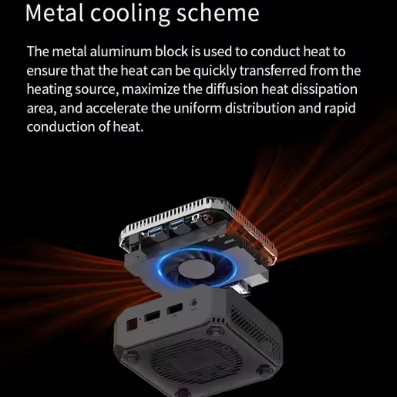 Firebat AM02 Mini PC | AMD Ryzen 5 6600H | 16GB DDR5 RAM | 512GB SSD | Compact Desktop