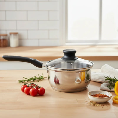 Κατσαρολάκι Γάλακτος Inox με Καπάκι Νο16 (1.2L) - Εναλλακτική Όψη